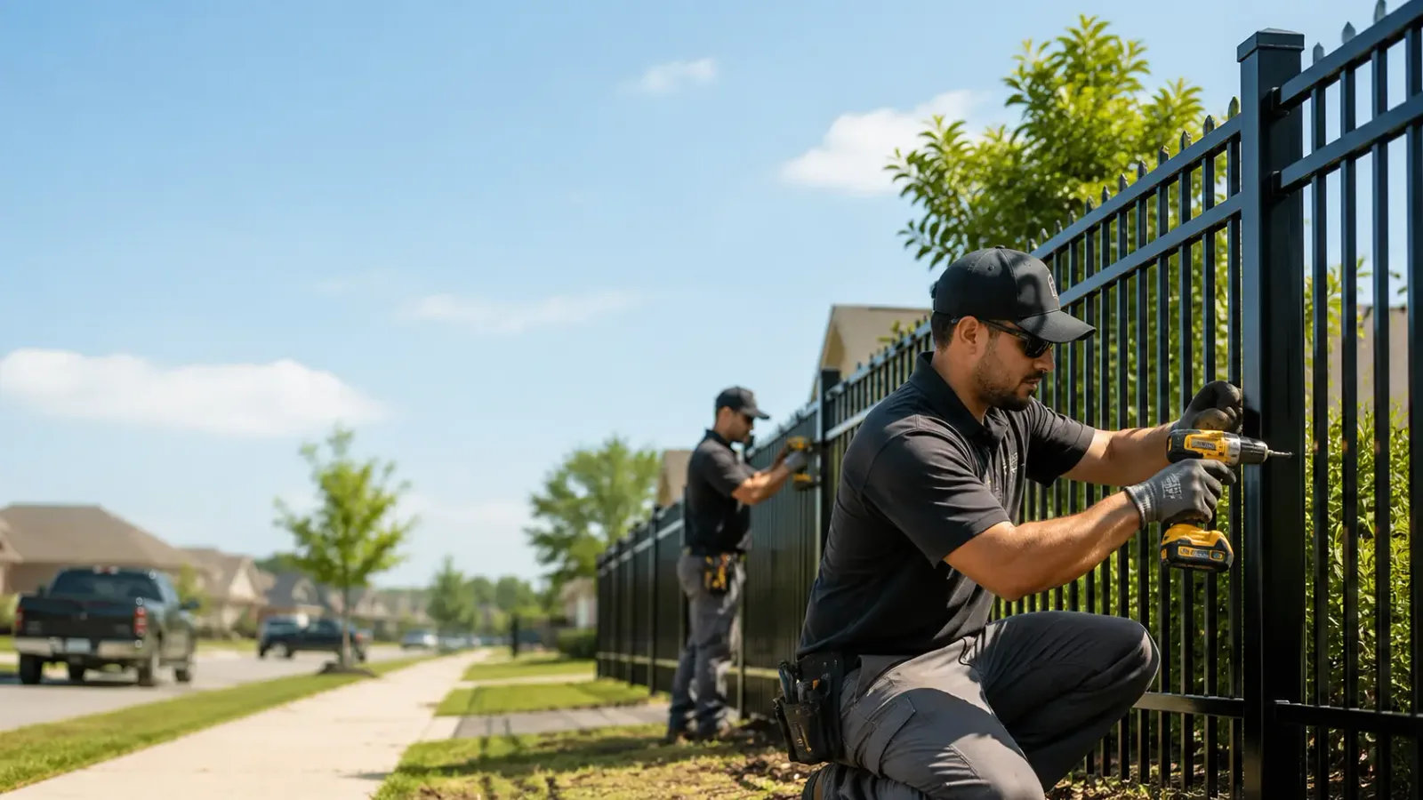 Metal Fence Installation in Andalusia, AL